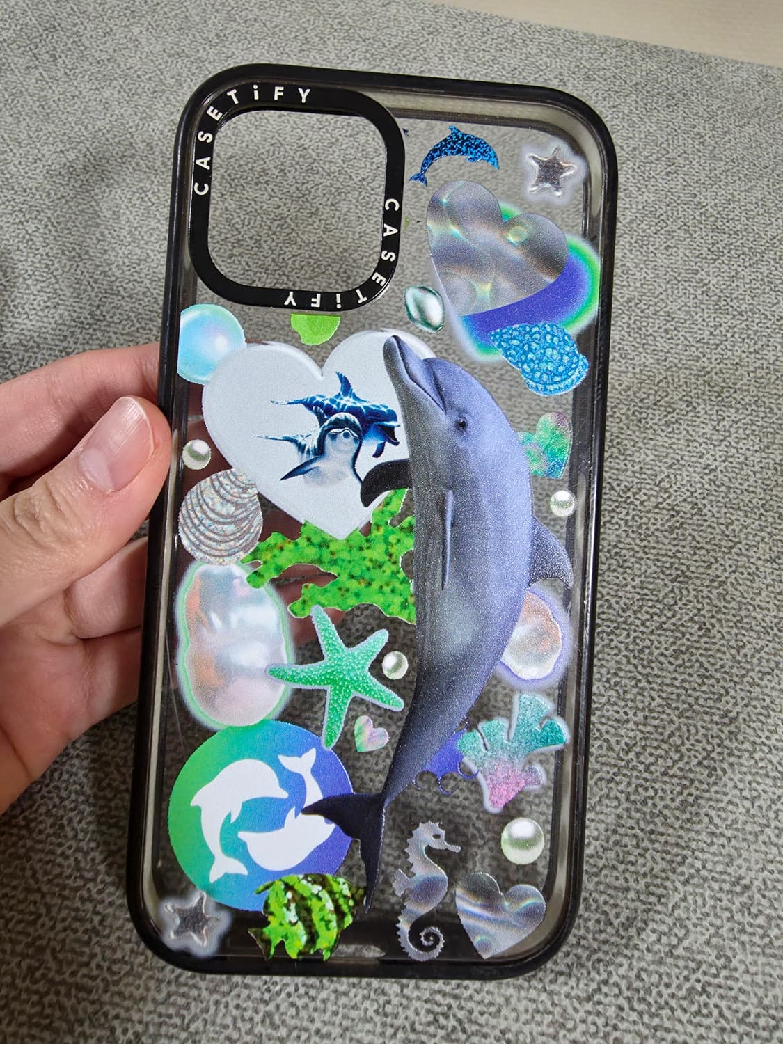 [케이스티파이] 아이폰 12 돌고래 케이스(정품) 상품이미지1