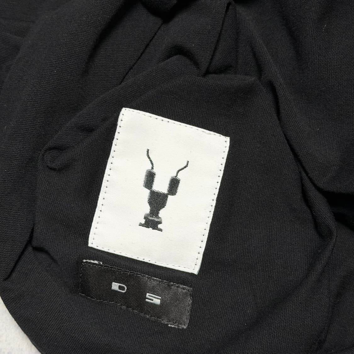 (새상품) 릭오웬스 다크쉐도우 롱슬리브 블랙 S 상품이미지5