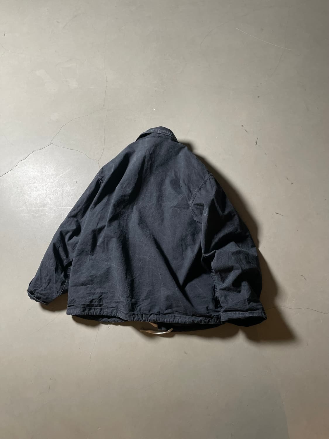 H•d **빈티지 블랙 커버올 재킷** 상품이미지4