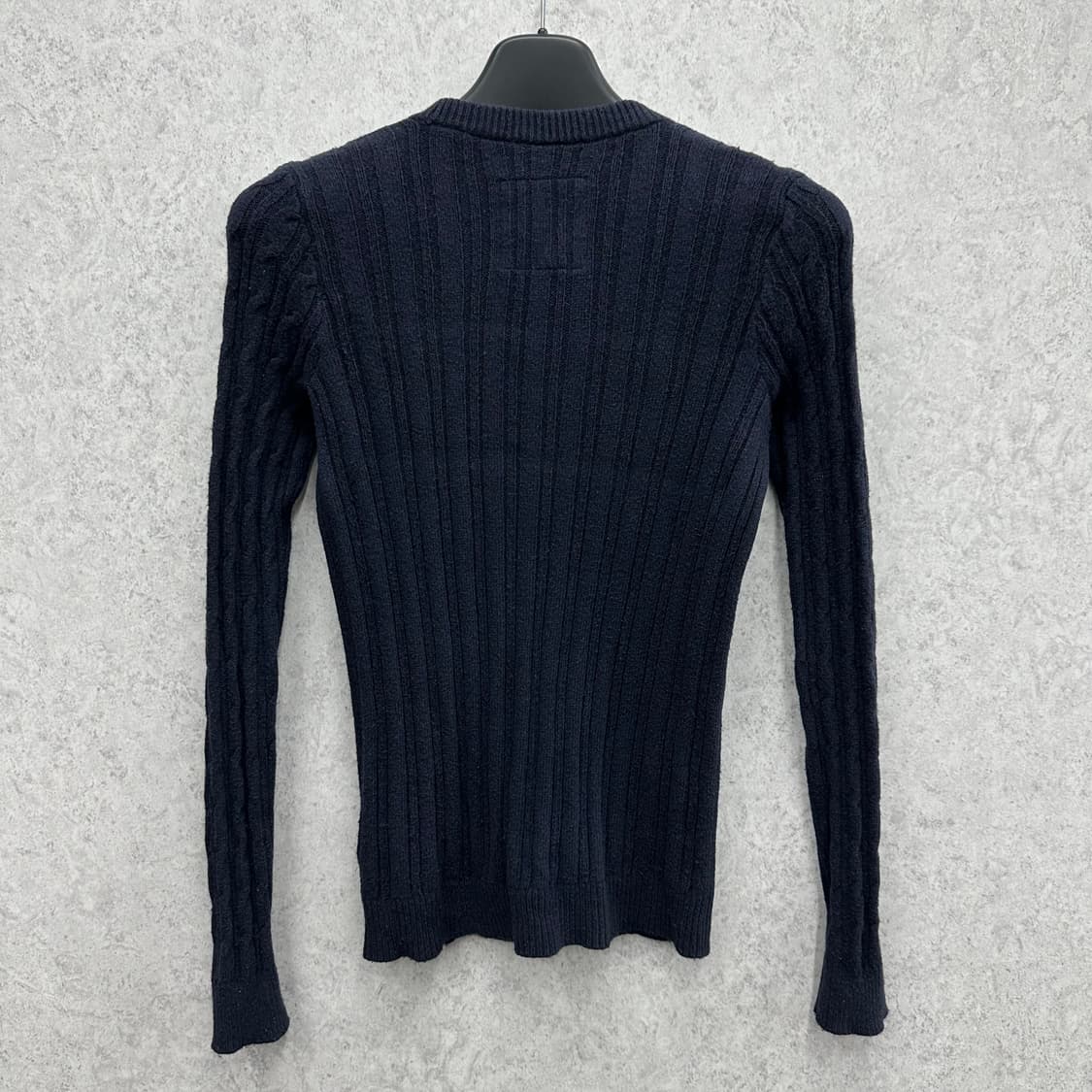 90 홀리스터 여자 꽈배기 니트 가디건 상품이미지2