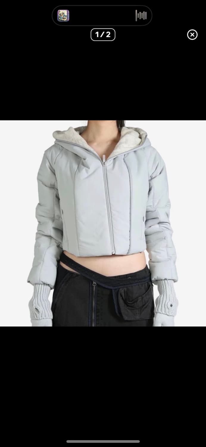 혜인서 크롭 패딩 1 사이즈 상품이미지1