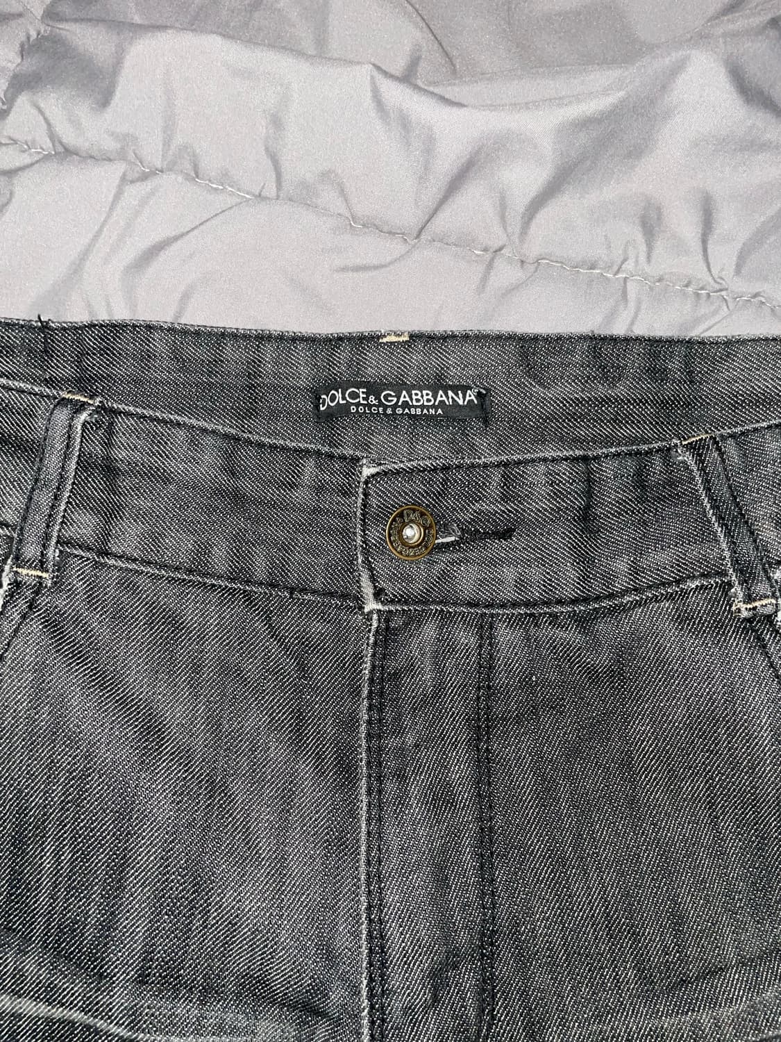 돌체앤가바나 워싱 데님팬츠 상품이미지2