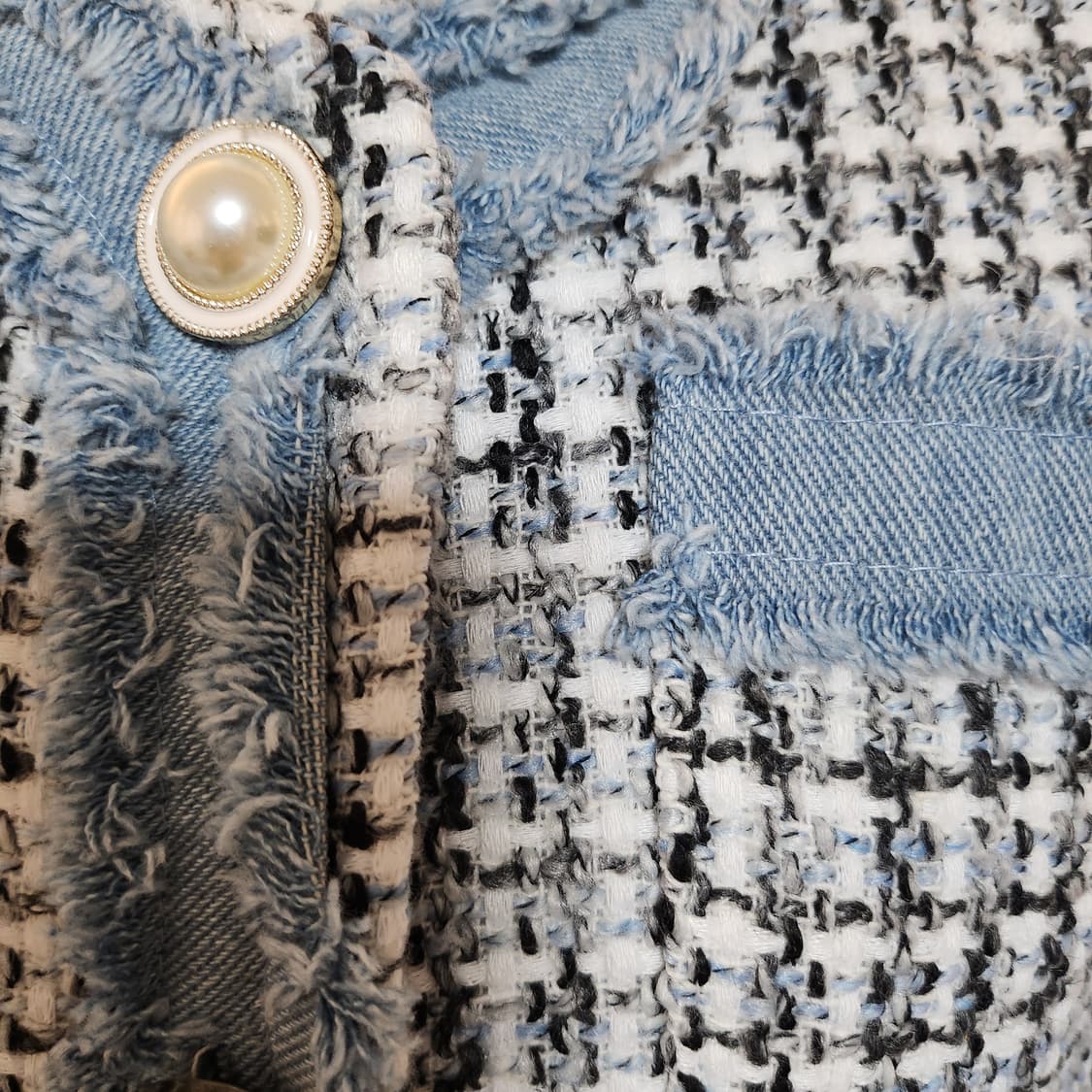 《새상품》트위드 자켓 상품이미지5