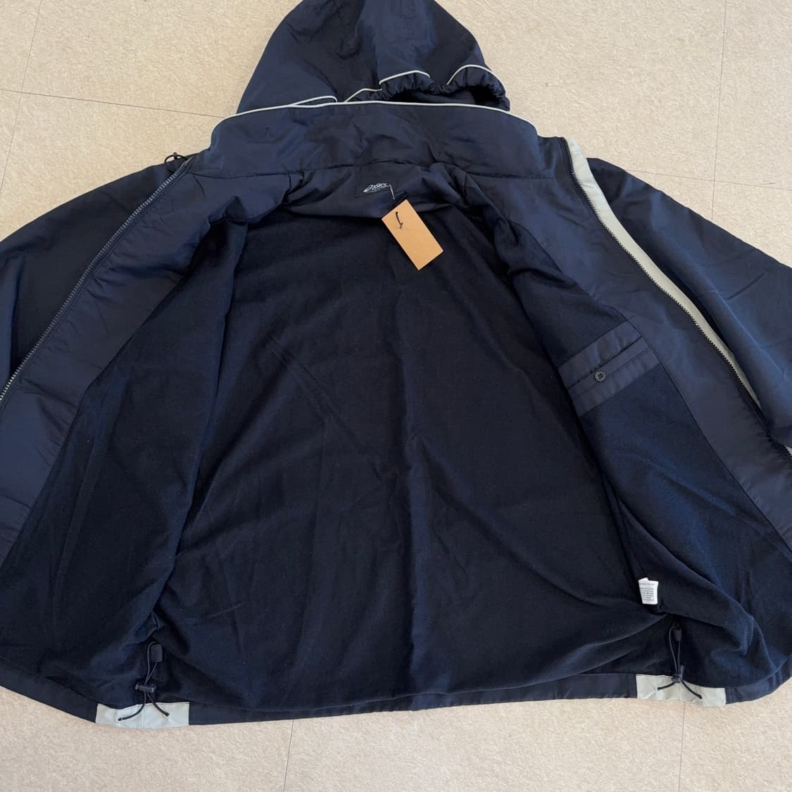 90s 아식스 올드스쿨 기모 바람막이 상품이미지6