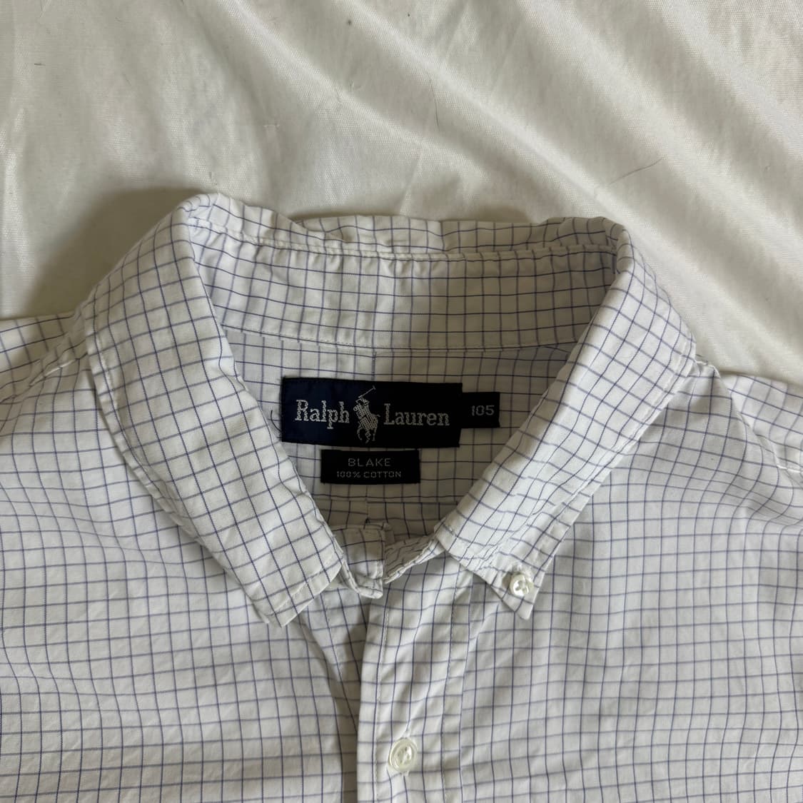 폴로 랄프로렌 체크 긴팔 셔츠 XL 상품이미지4