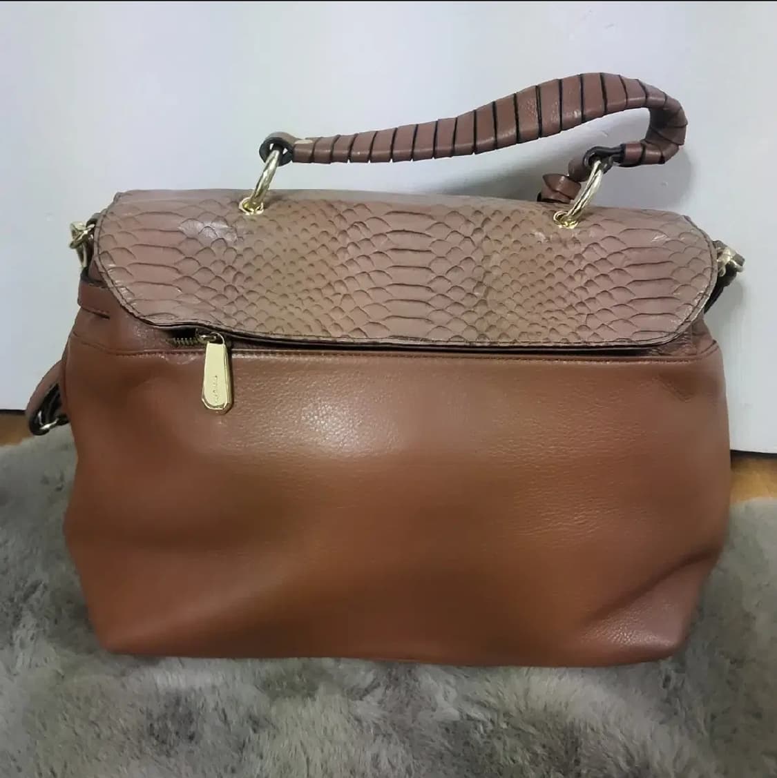 이쁜 모르간 송치 소가죽 숄더백 토트백 2way 핸드백 여자  가방 상품이미지4