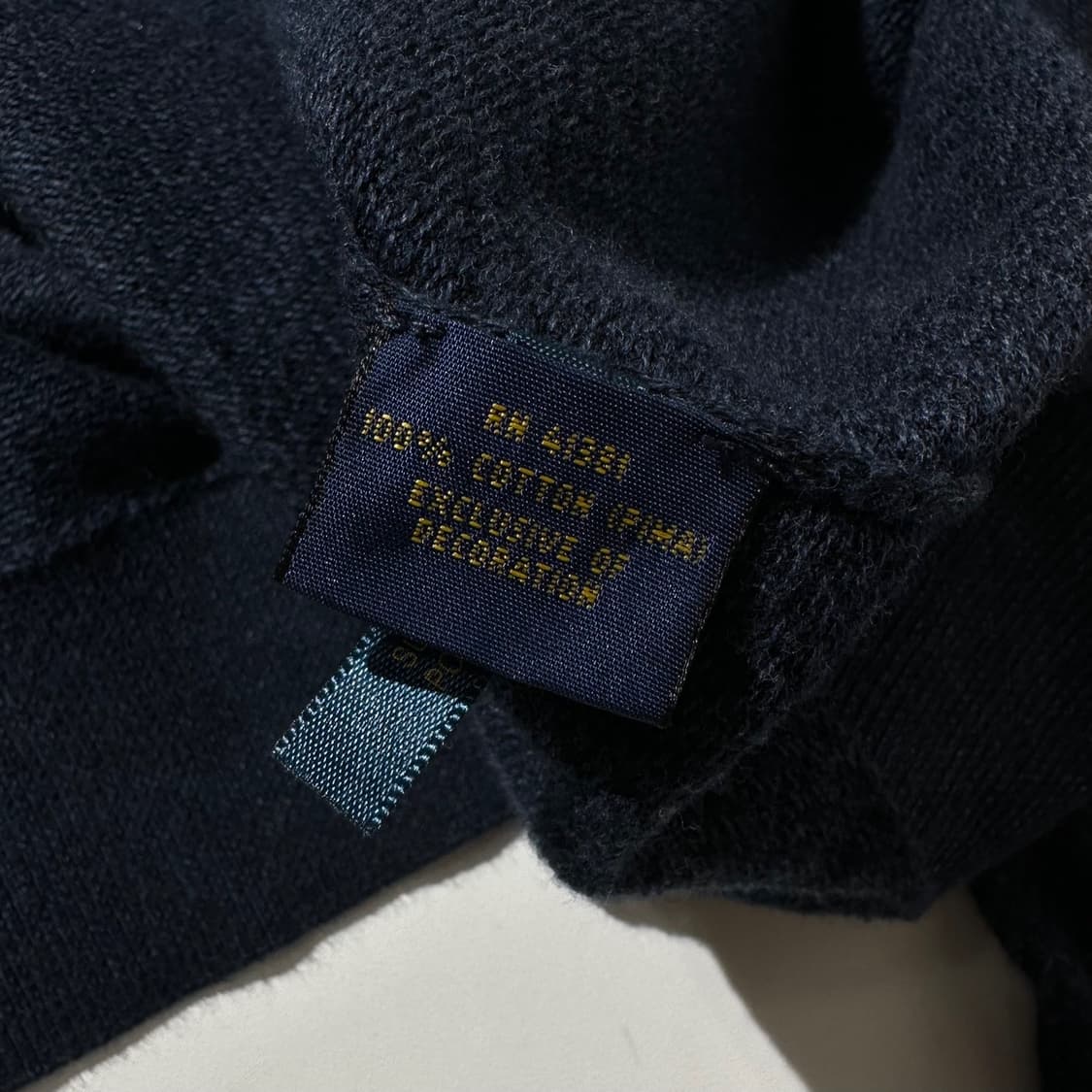 폴로 랄프로렌 피마코튼 헤링본 라운드 니트 상품이미지6