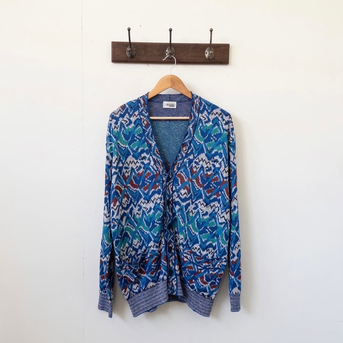 미쏘니 아트 컬러 가디건 상품이미지2