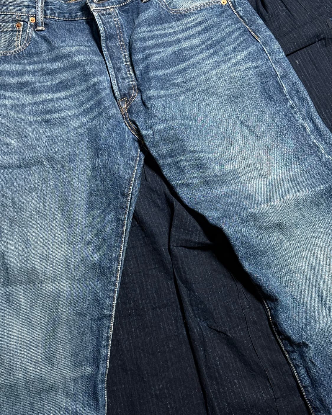 리바이스 501 스트레이트 핏 데님 팬츠 36 상품이미지3
