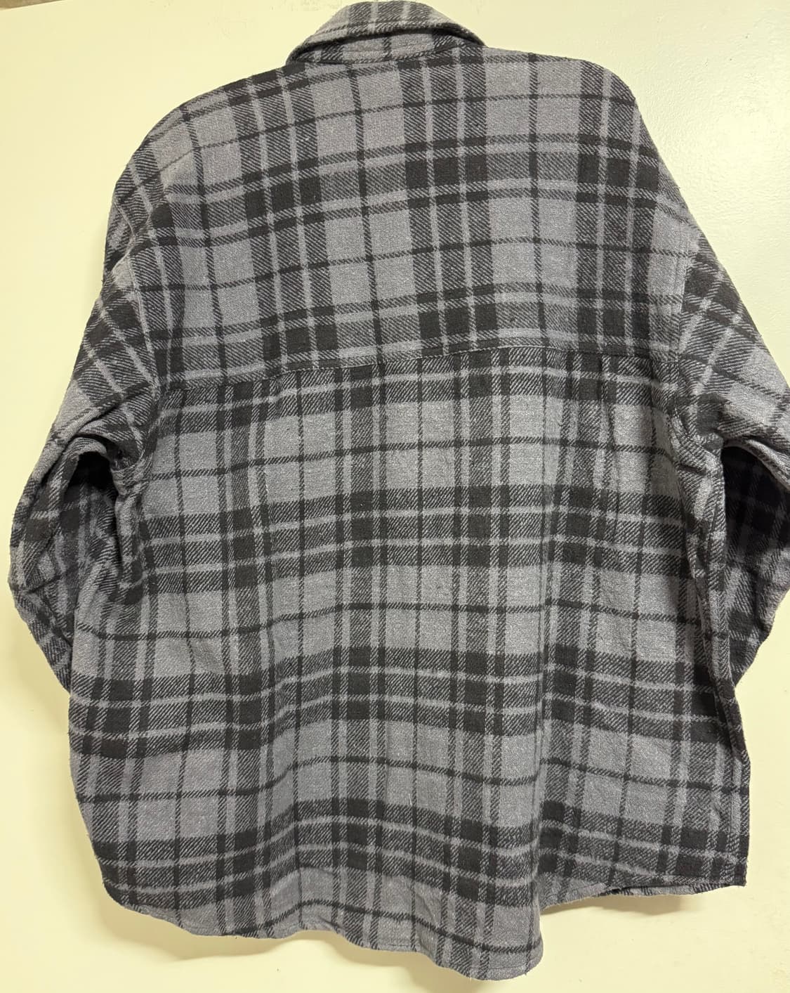 비치스케이트보드 울 체크셔츠 상품이미지2