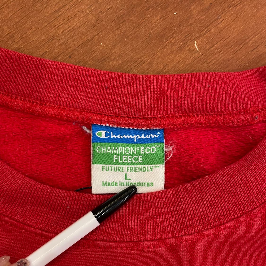 (L) 00s Champion 챔피온 유니버시티 프린팅 스웻셔츠 맨투맨 상품이미지6
