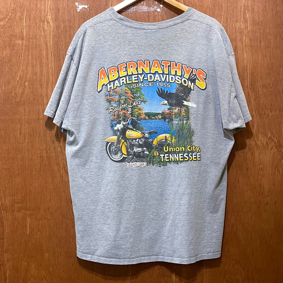 (XL) Harley Davidson 할리데이비슨 프린팅 포켓 반팔티 상품이미지2