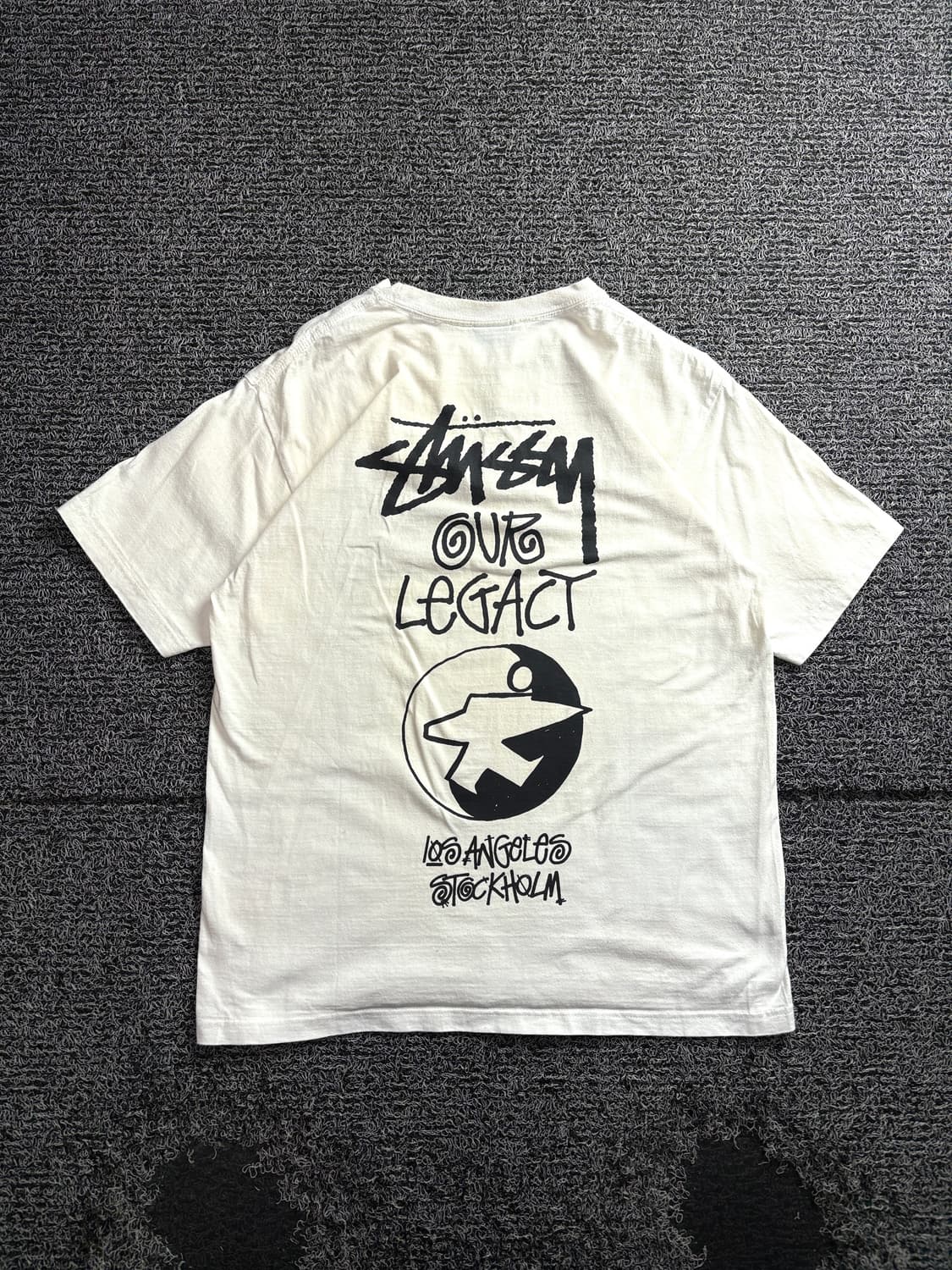 스투시 아워레거시 서프맨 피그먼트 다이드 티셔츠 3612 상품이미지4