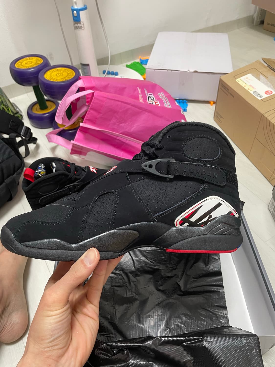 조던 8 플레이오프  2023 사이즈 300 상품이미지6