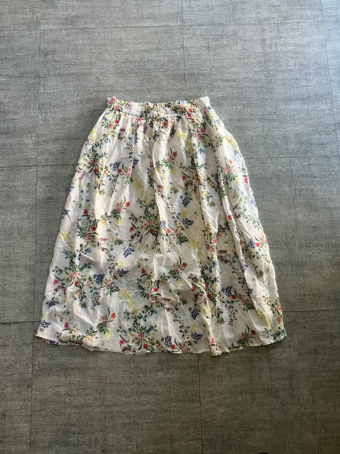 일본빈티지 Glean 달천깔페어리 프린세스깔 플라워스커트 상품이미지1