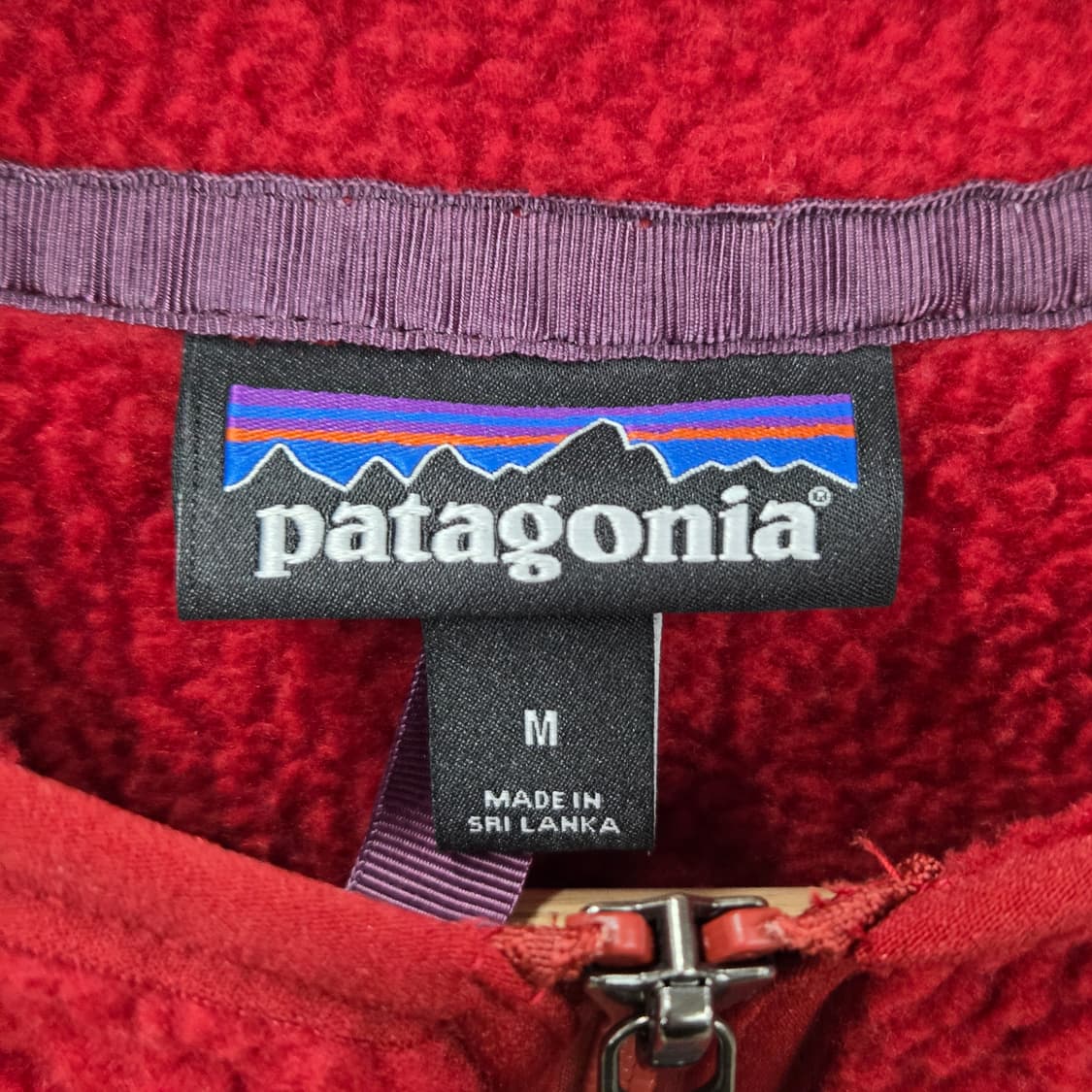 파타고니아 후드 플리스 집업 M  상품이미지3
