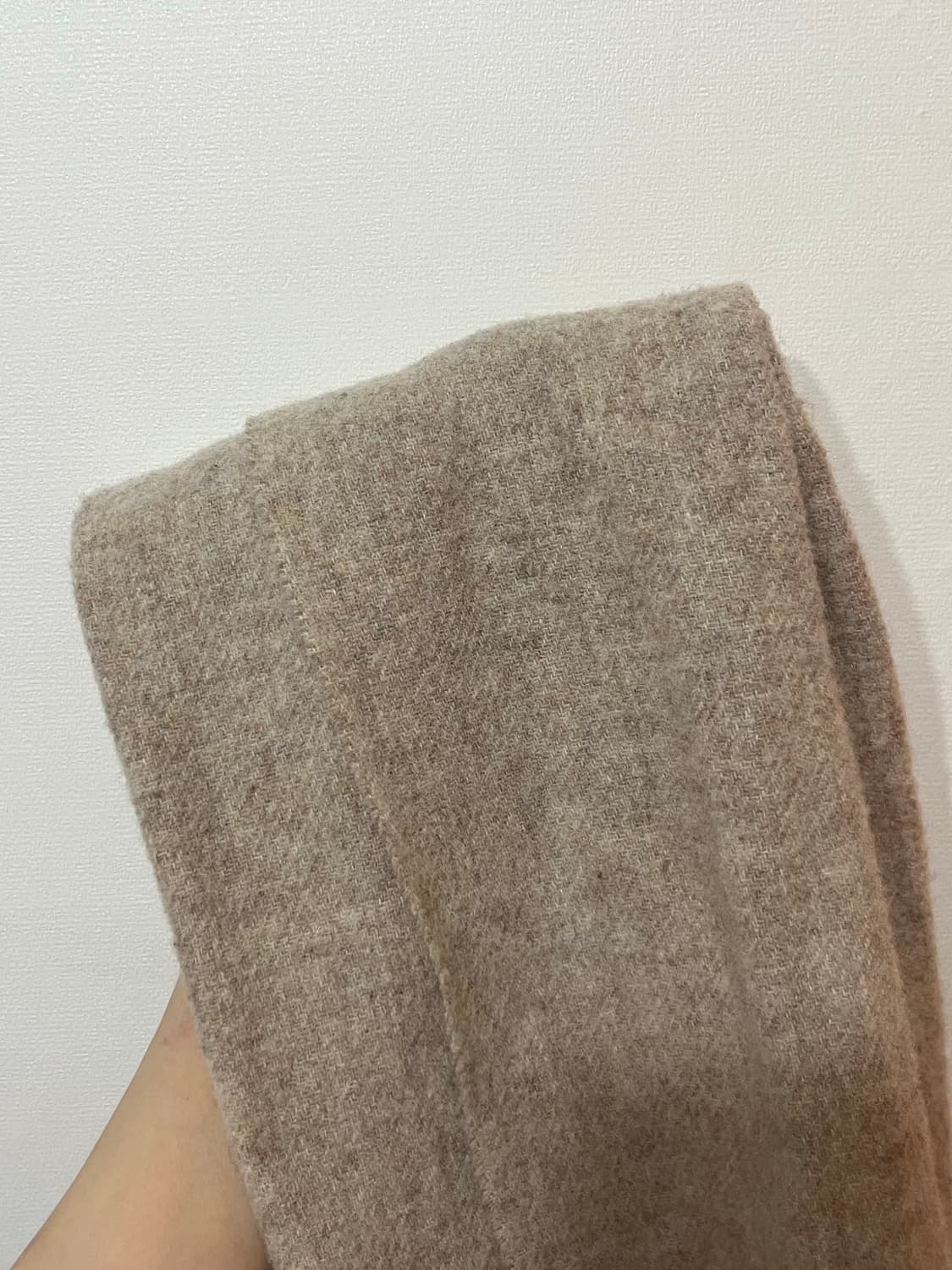 마리아노 로고 울 프린지 머플러 상품이미지3