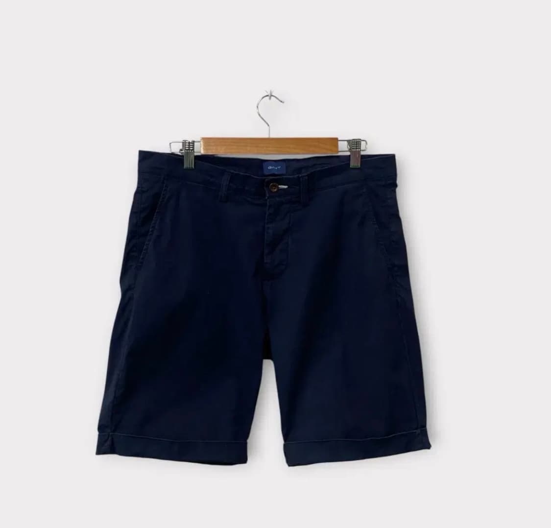  GANT 네이비 치노 반바지 -32인치  상품이미지1