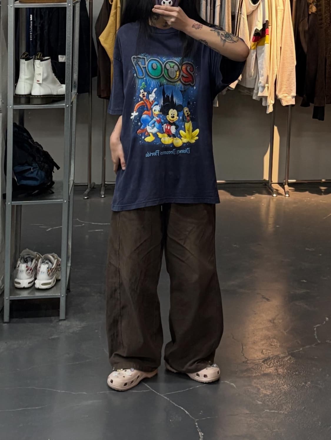 디즈니 빈티지 2007 프린팅 반팔 A2468 상품이미지1