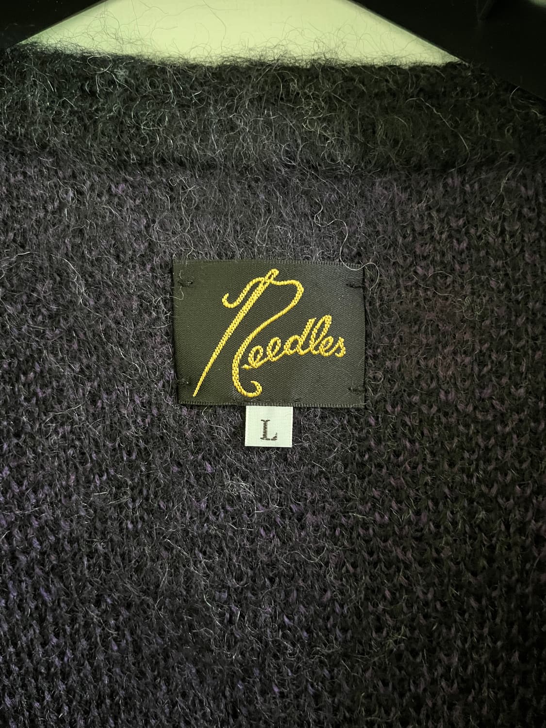 Needles Mohair Cardigan Diamond Charcoal 상품이미지3