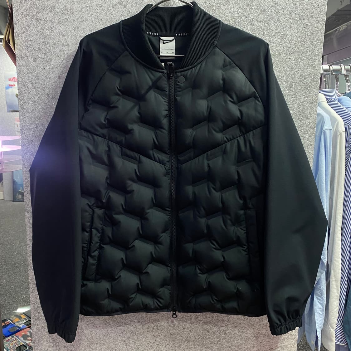 나이키 신형 블랙 퀄팅 에어로프트 자켓 B3045 상품이미지2