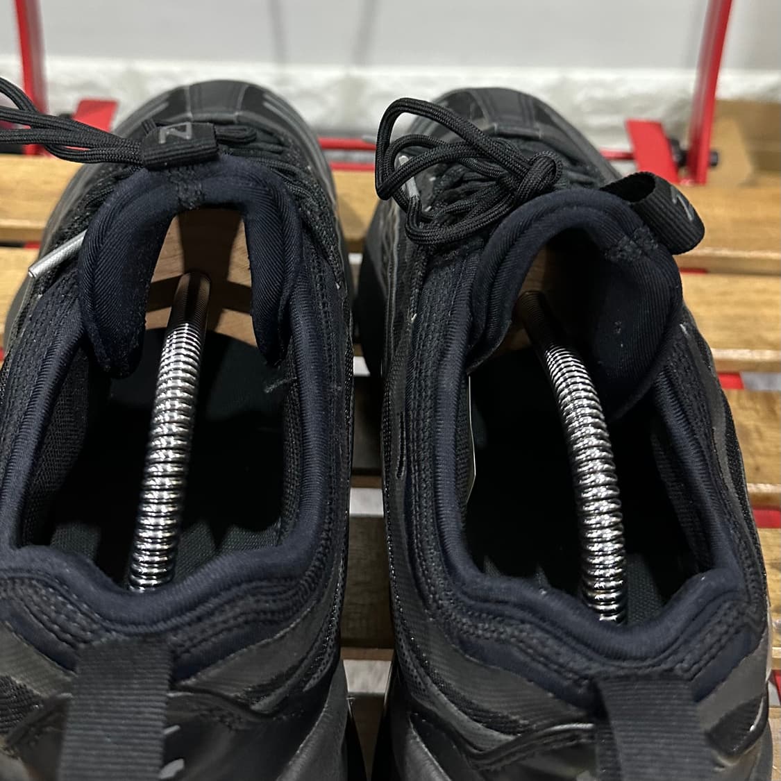 285) 나이키 운동화 남성 남자 에어맥스 줌 950 블랙 메탈릭 실버 상품이미지5