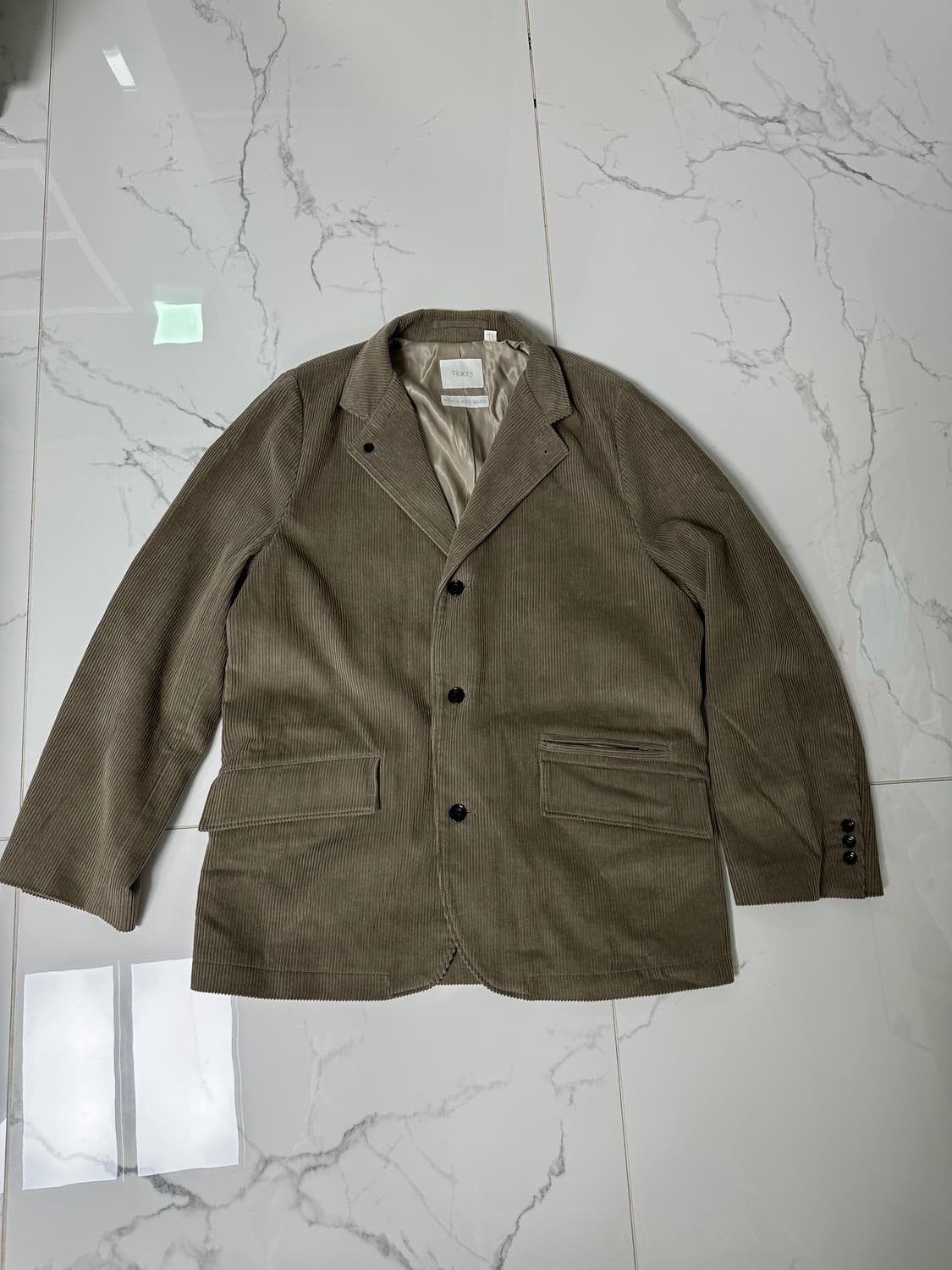 노이스 noice 코듀로이 자켓 & 바지 셋업 브라운 상품이미지1