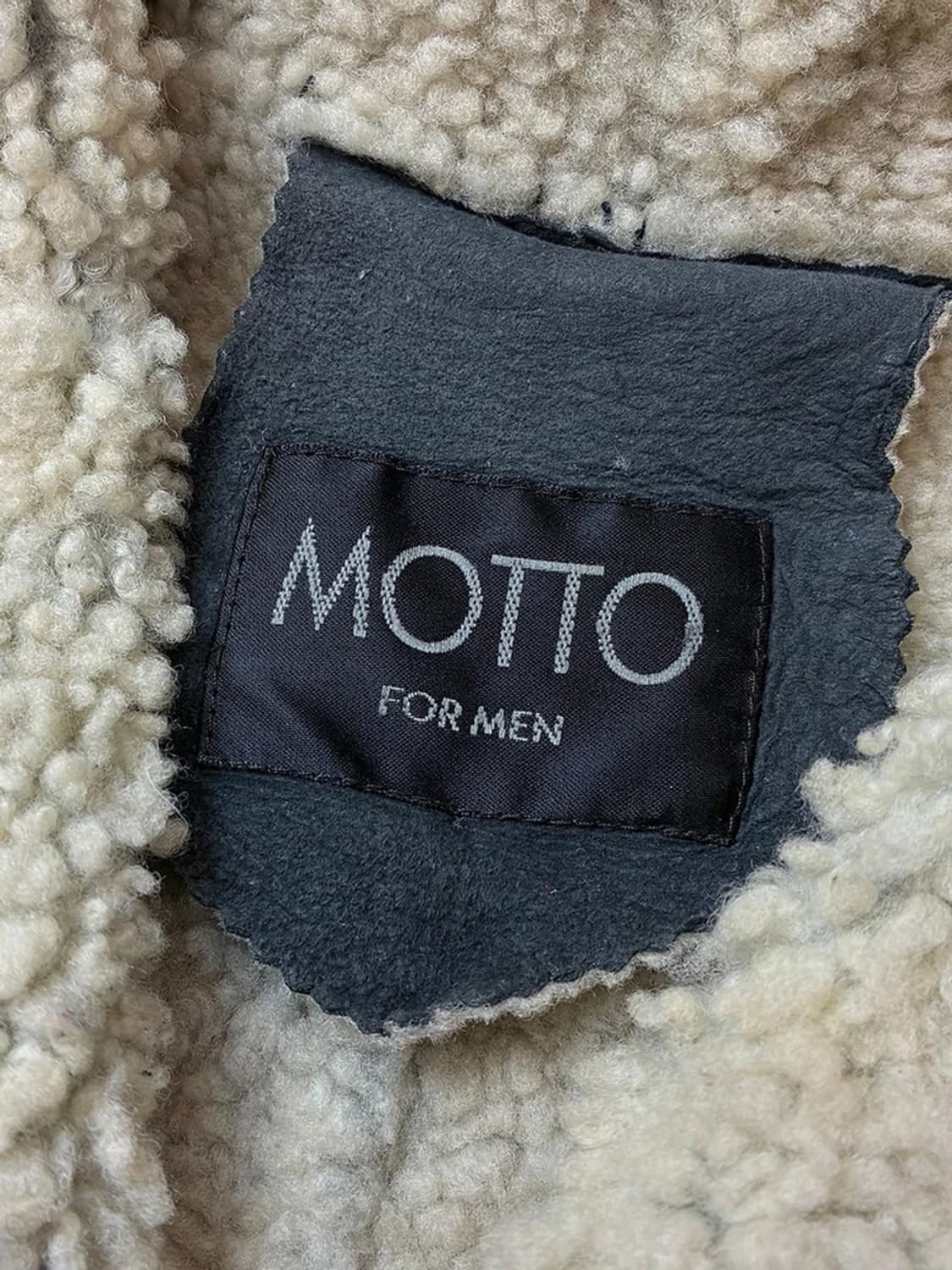 MOTTO 90's 양가죽 양피 무스탕 베스트 PN5529 상품이미지7