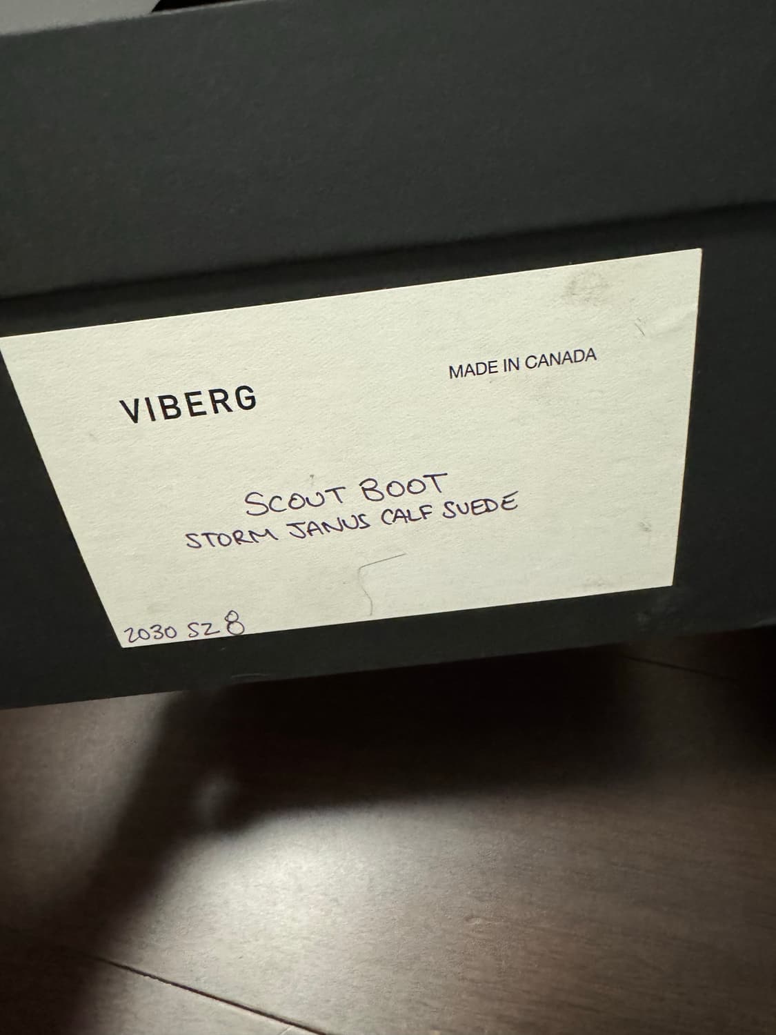 바이버그 스카우트 부츠 그레이 스웨이드 8사이즈  알든 상품이미지9