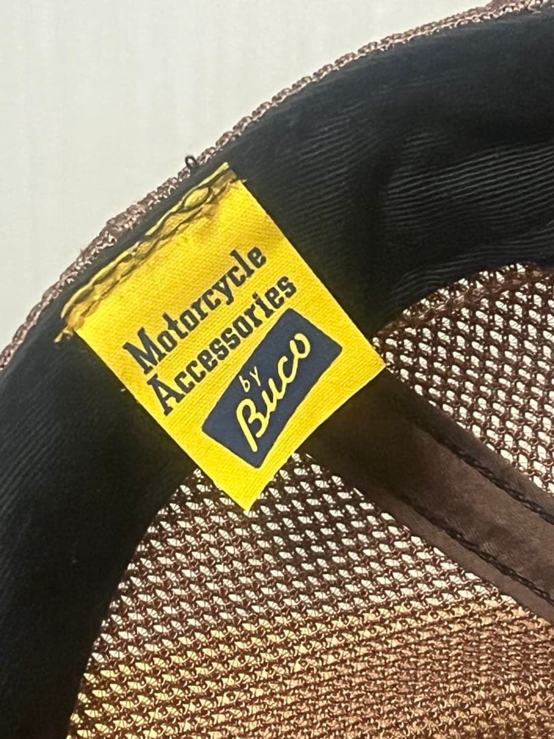 Buco 부코 리얼맥코이 빈티지 브라운 스컬 메쉬캡  상품이미지6