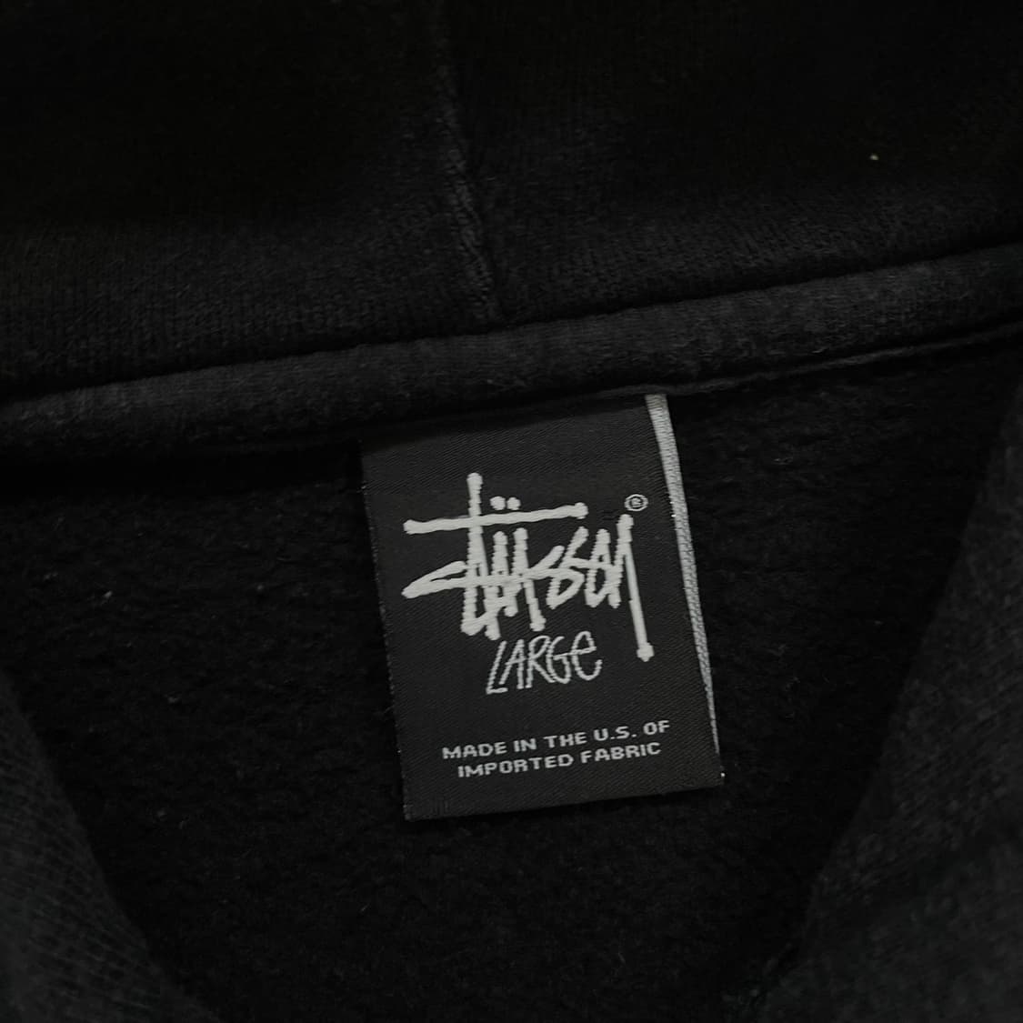 스투시 Stussy 월드투어 후드티 블랙 상품이미지5