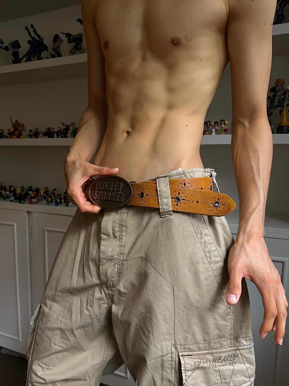 Fischer Spooner 버클 & 아일렛 벨트 상품이미지1