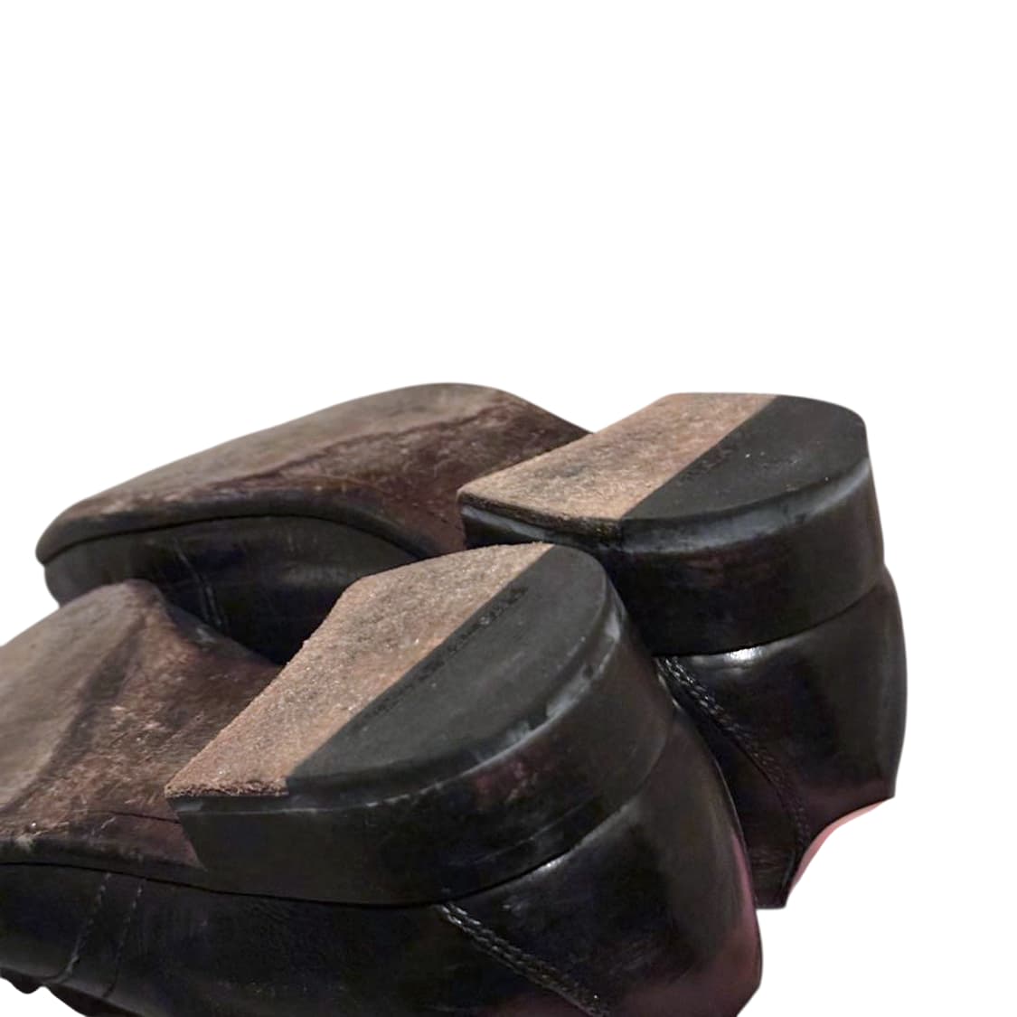 프라다 스퀘어토 레더 더비슈즈 상품이미지6