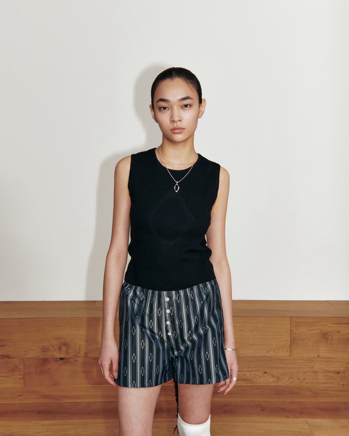JACQUARD BOXER SHORTS_BLACK 상품이미지3