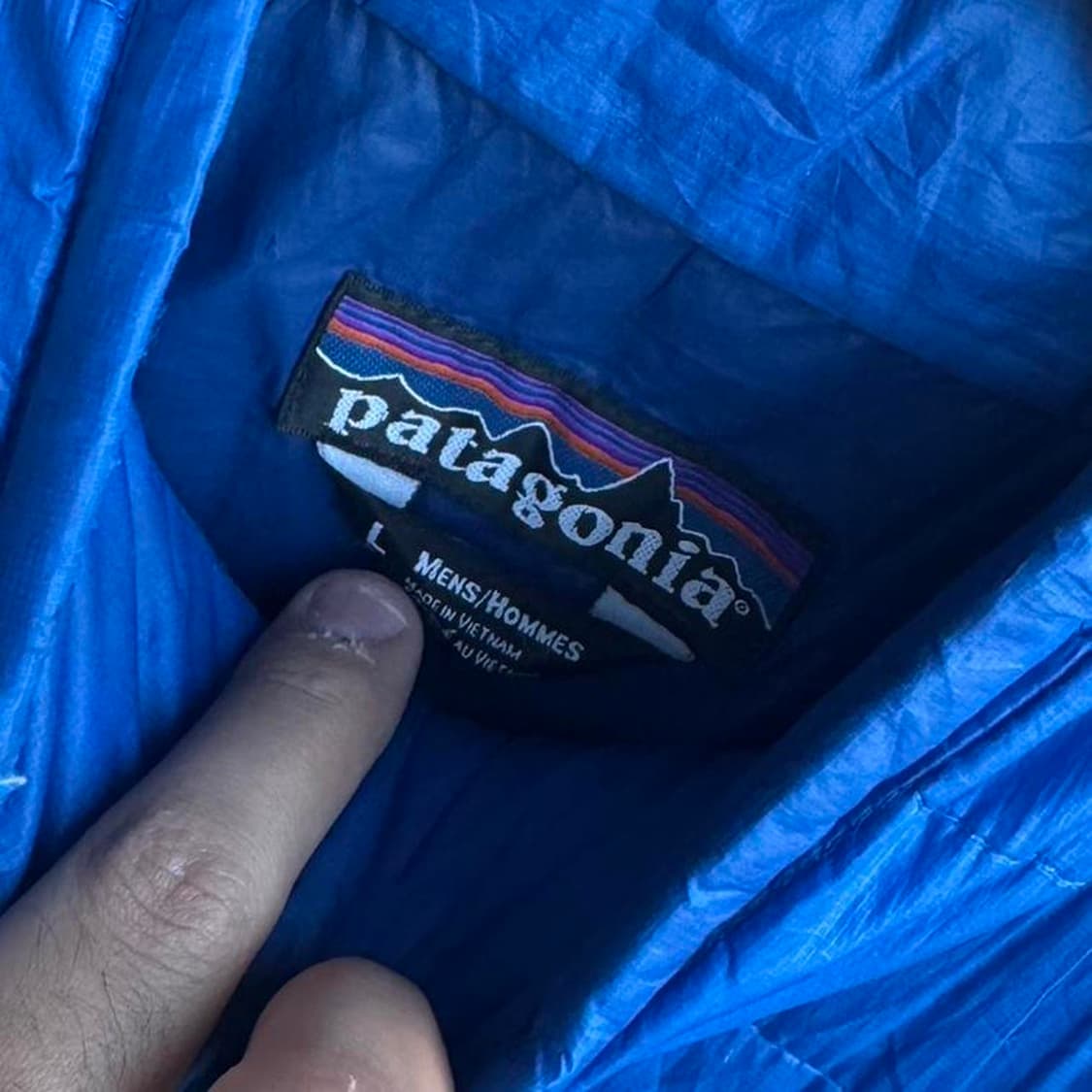 파타고니아 나노 퍼프 경량패딩 블루 상품이미지3