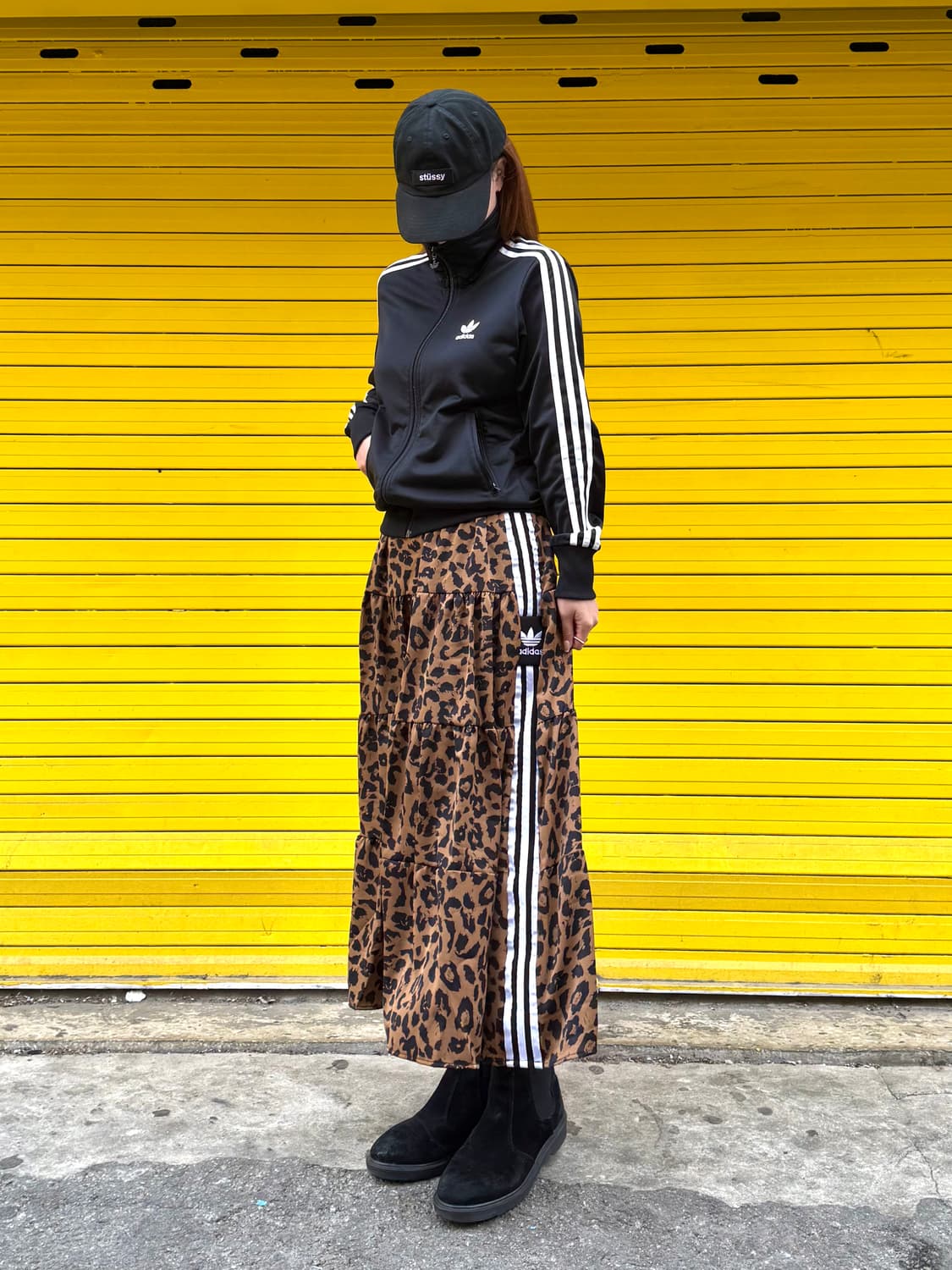 캉캉 플레어 커스텀 스커트 레오파드 상품이미지4