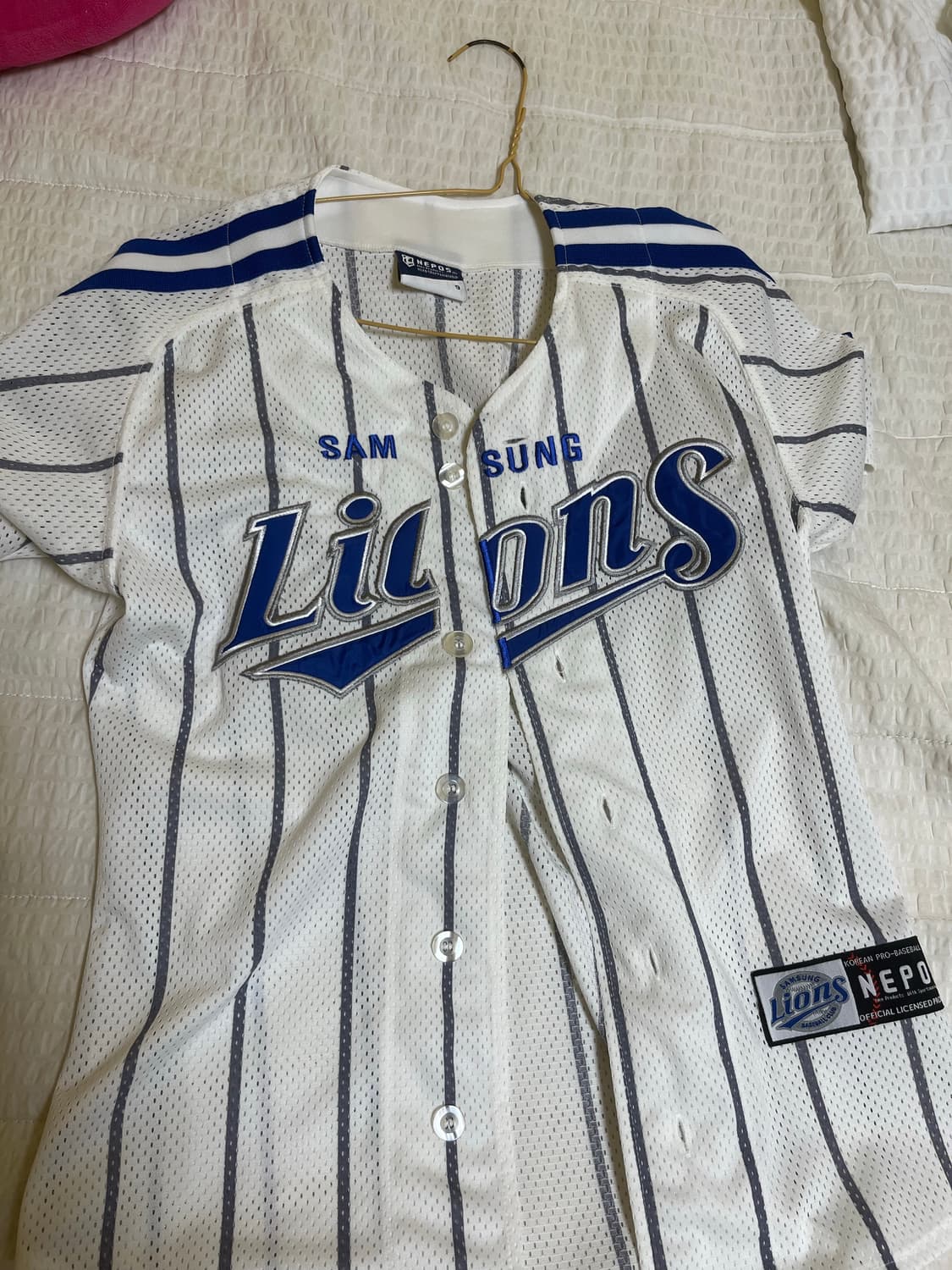 노마킹 삼성라이온즈 왕조 네포스 9호 유니폼 상품이미지1