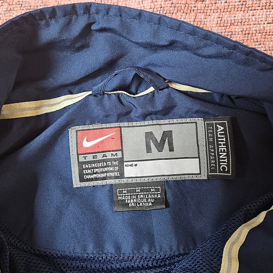 나이키 미해군 지급용 윈드브레이커 상품이미지5