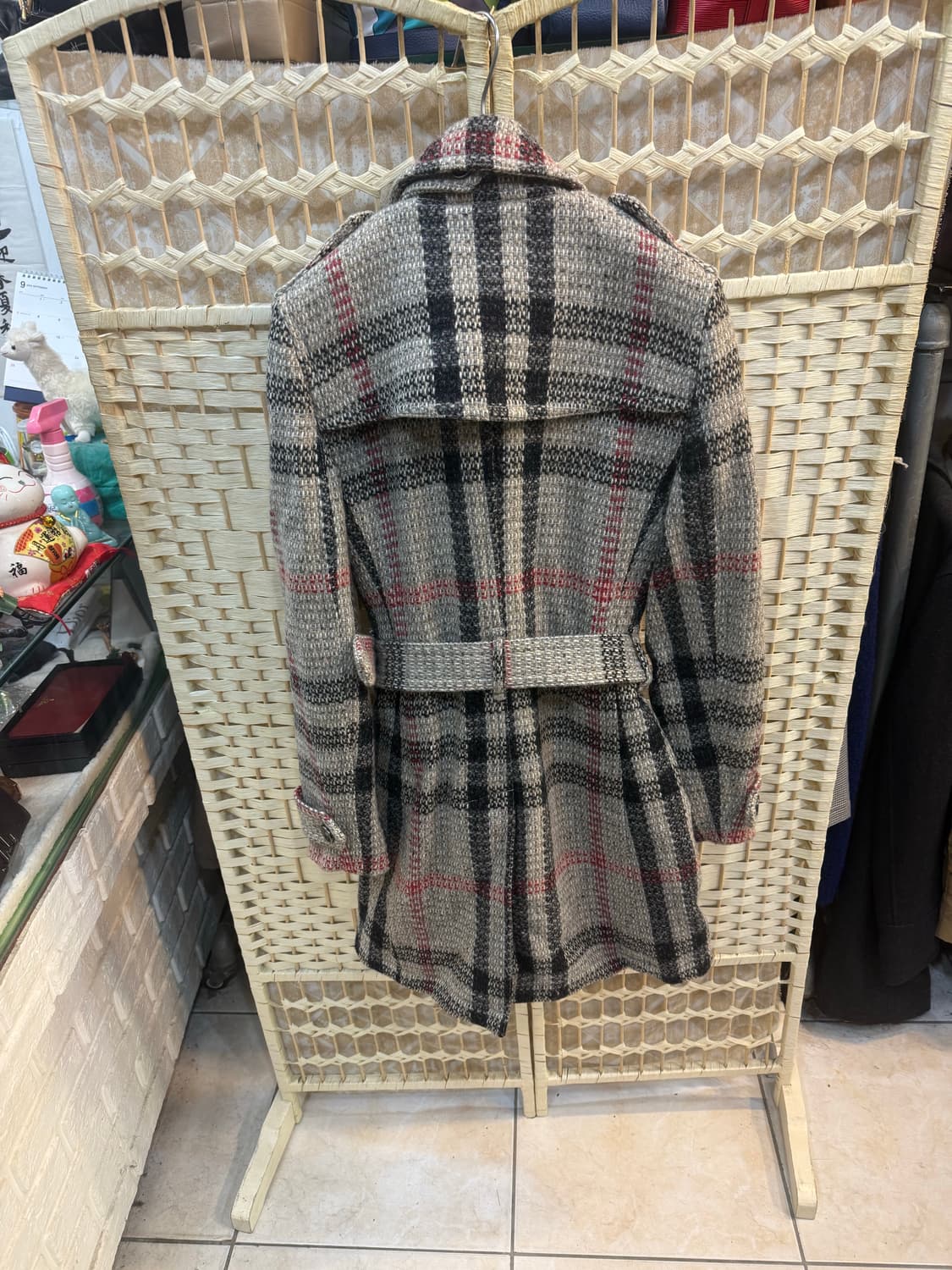 38/44-55 정품 버버리 브릿 울 노바체크 코트 팝니다 상품이미지9