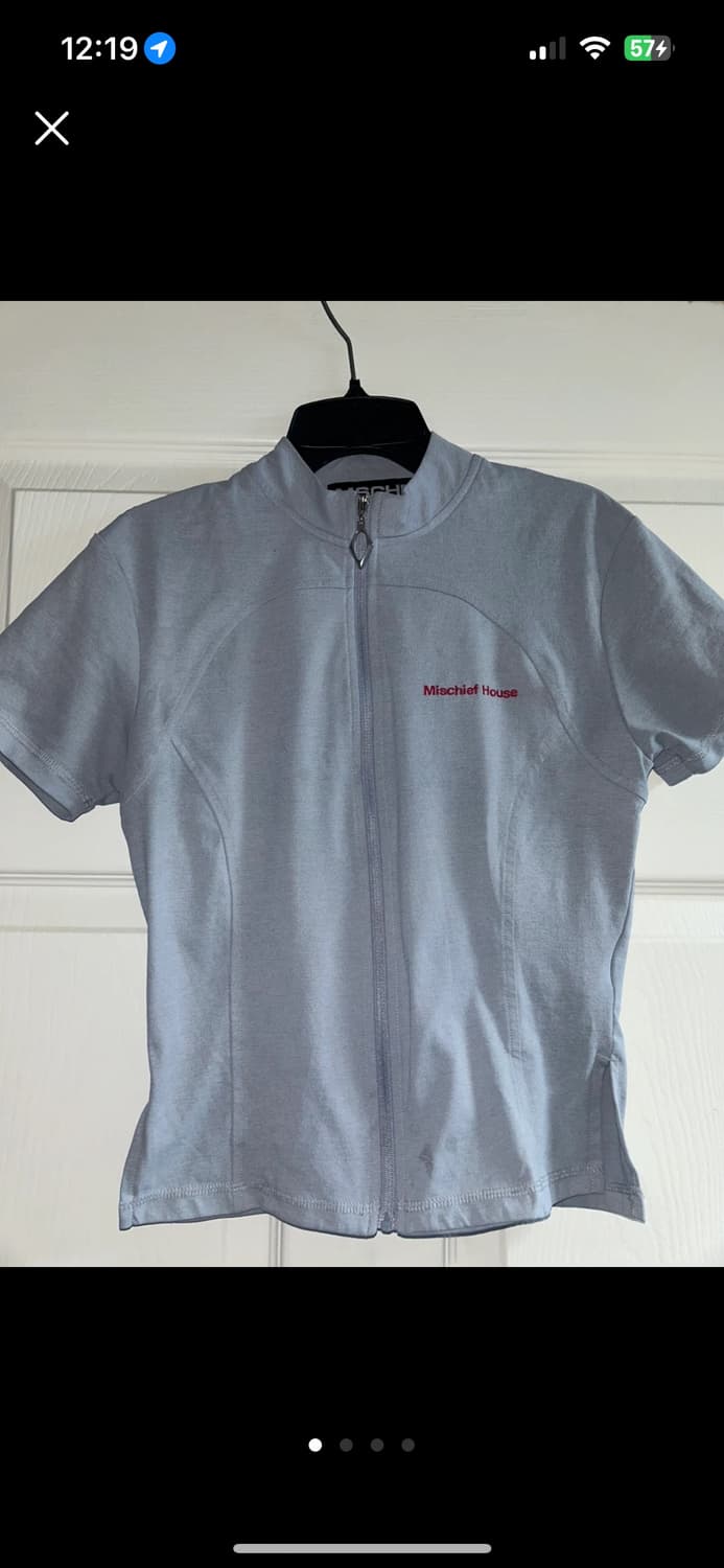 급처 미스치프 MOCK NECK 집업 반팔 상품이미지2