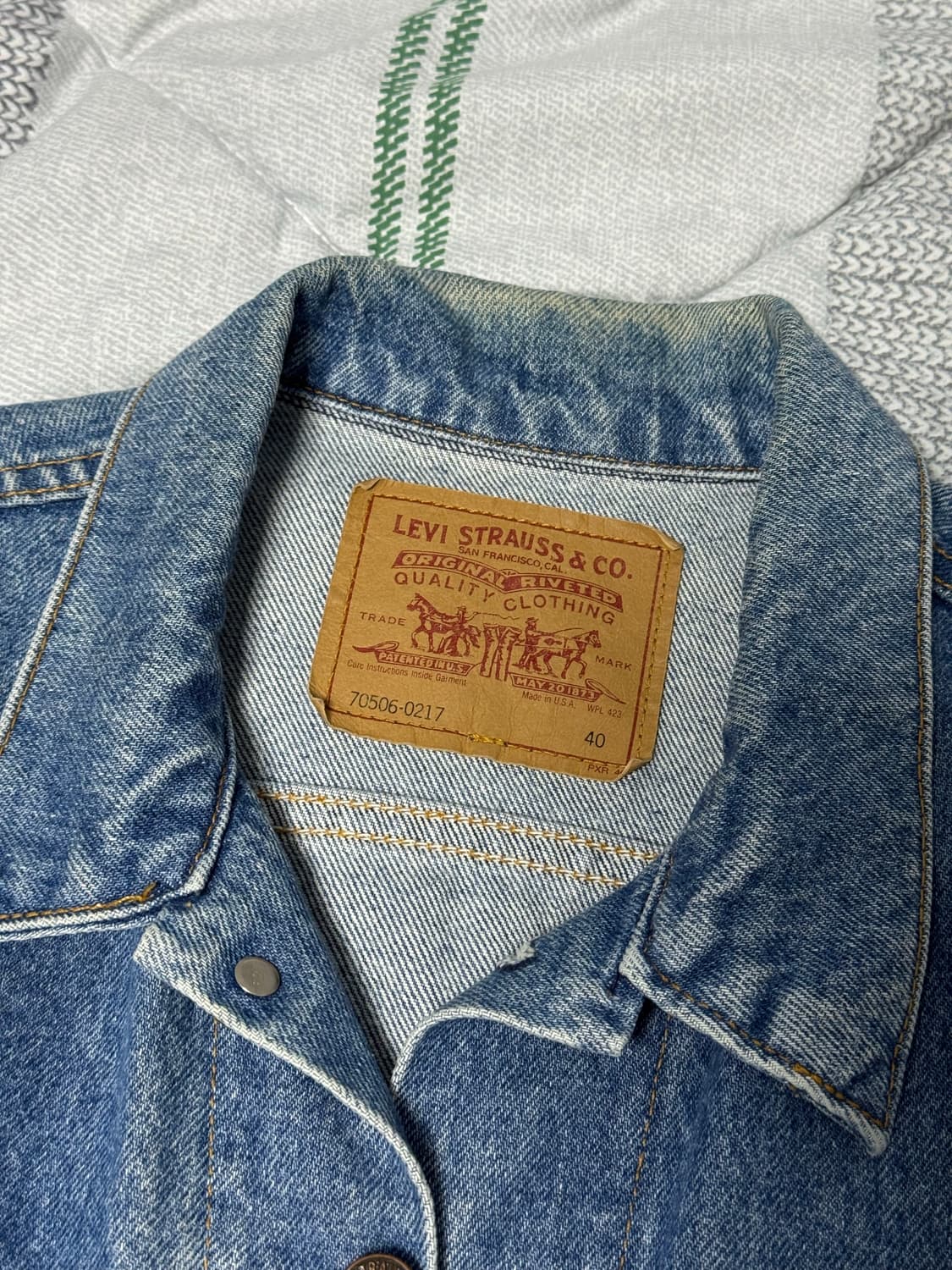 90s Levi’s 70506 (usa made) 상품이미지3