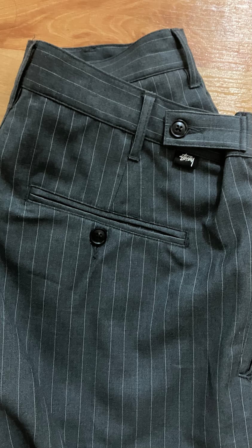 스투시 볼륨 스트라이프 팬츠 상품이미지3