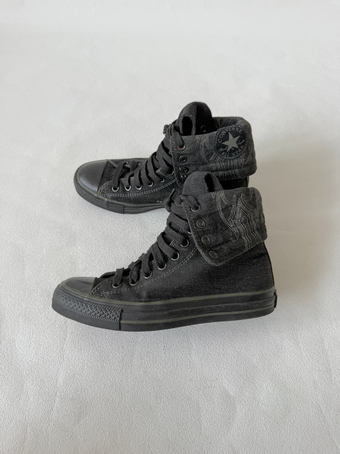 [250]컨버스(Converse) 흑청 데님 하이탑 상품이미지1