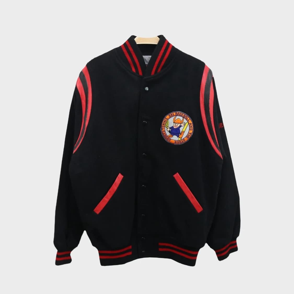 90'S KANDA 울 야구 점퍼 59969 상품이미지1