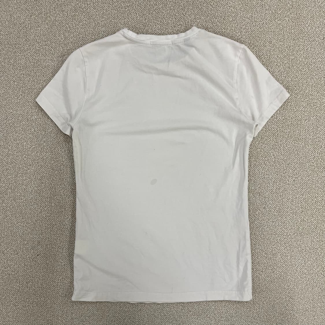 XS 게스 금장로고 반팔 티셔츠 0225M1 상품이미지4