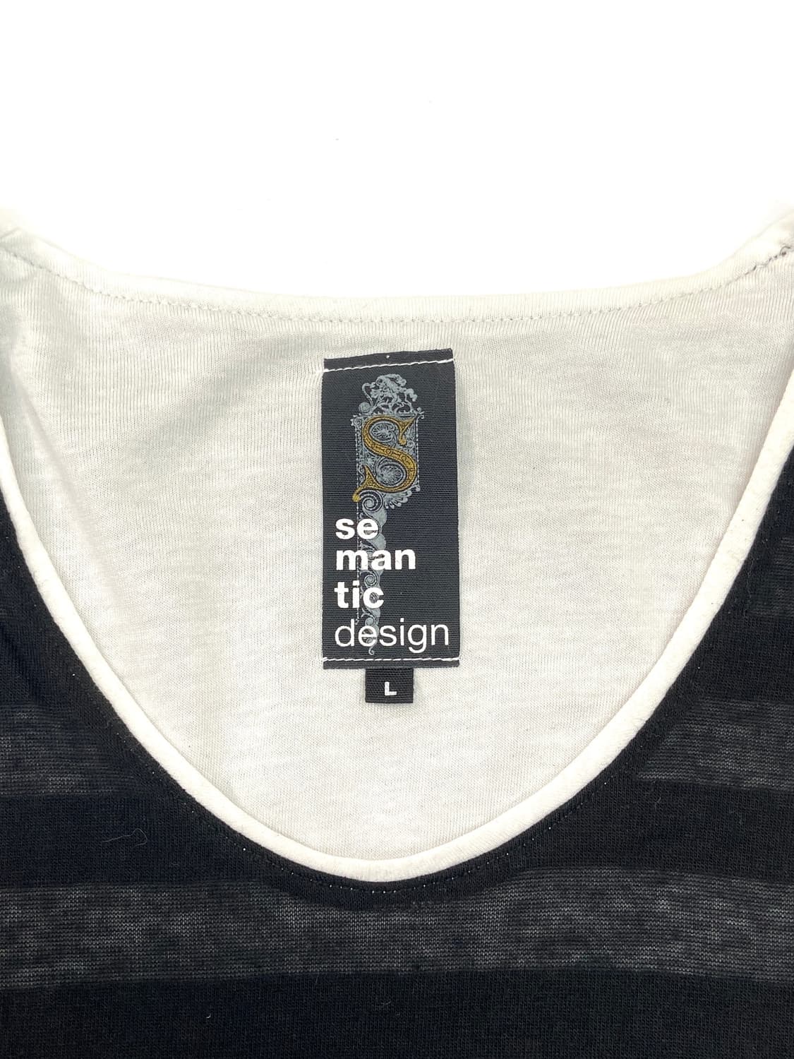 Semantic design 스컬 레이어드 롱슬리브 상품이미지7