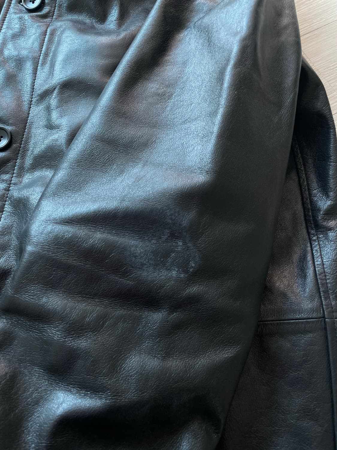 빈티지 바나나리퍼블릭 레더 카코트 상품이미지8