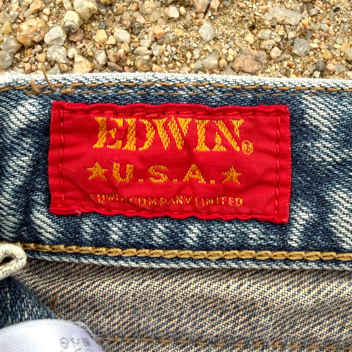 90s 에드윈 스트레이트 데님 made in JAPAN  (28)  상품이미지7