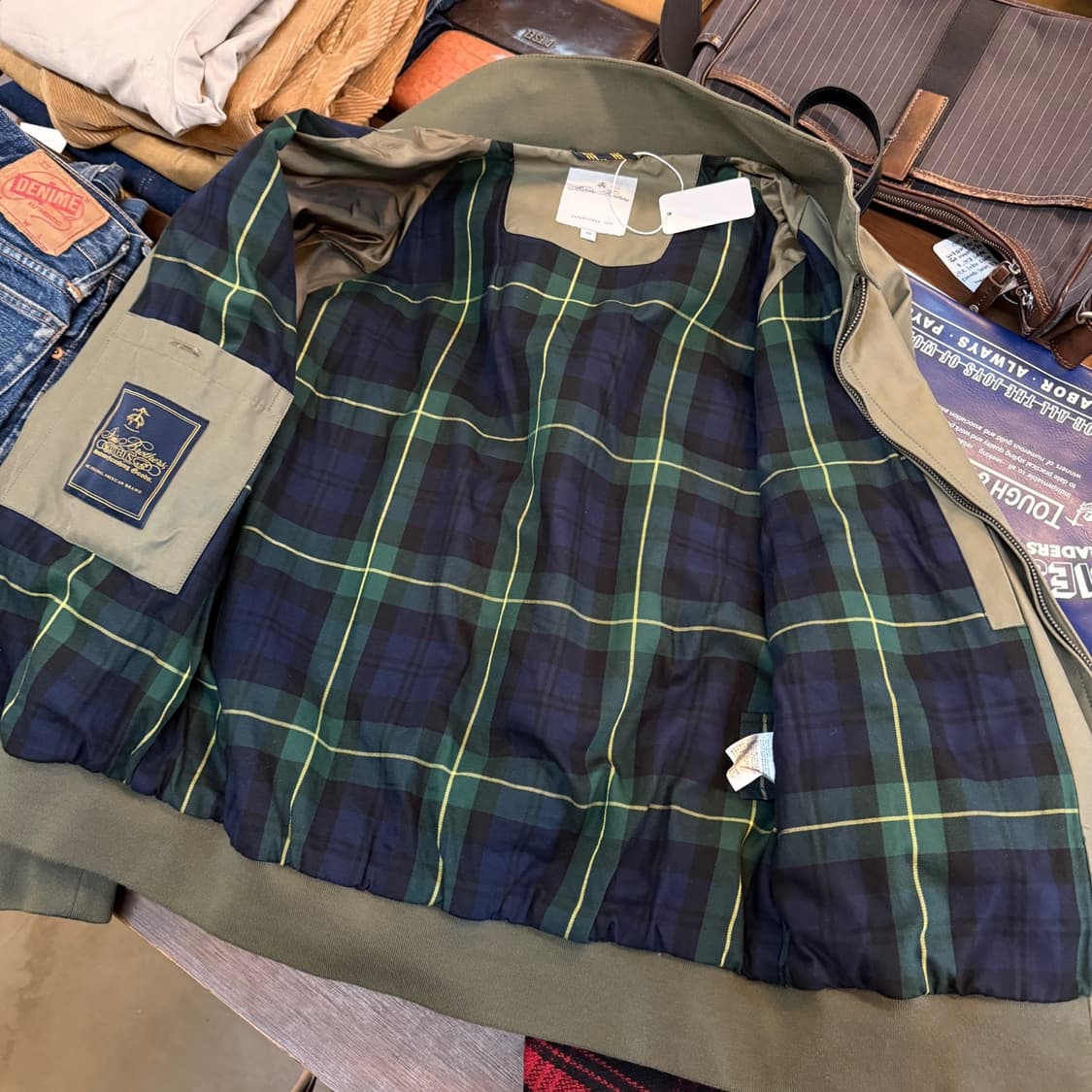 브룩스 브라더스 헤링본 G9 자켓 M 상품이미지6