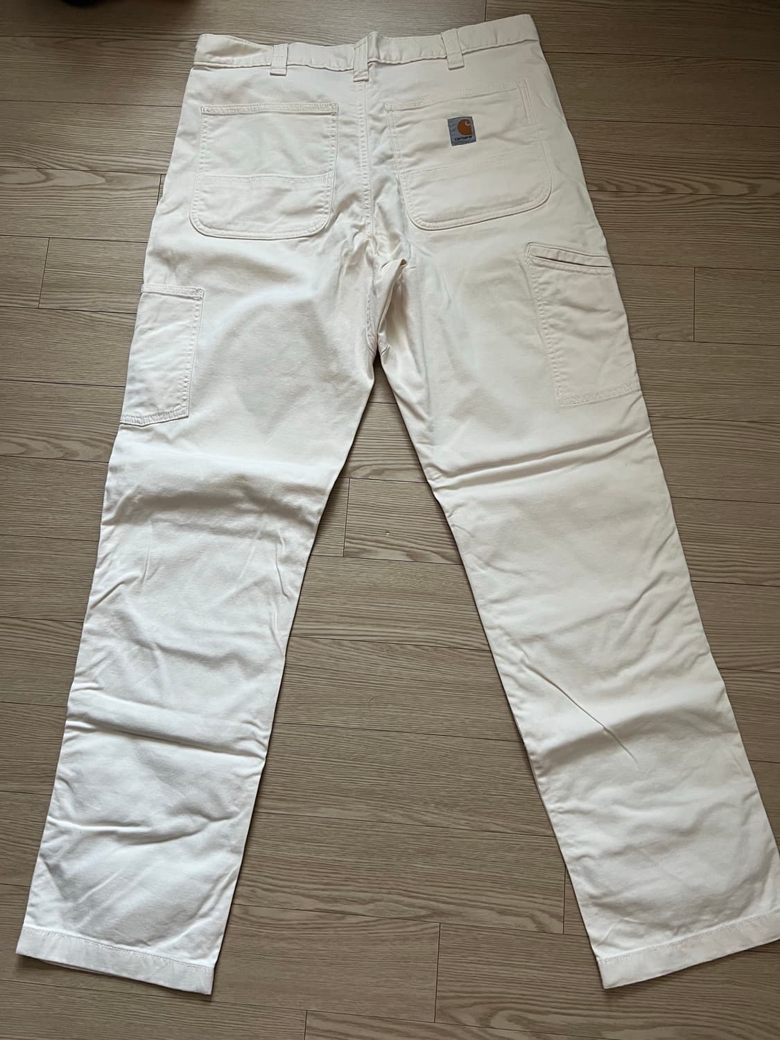 칼하트 릴렉스핏 더블니 아이보리 팬츠 36x34 상품이미지2